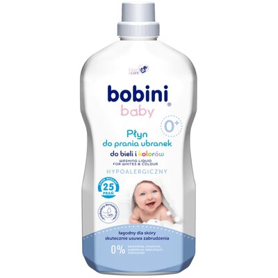 Płyn do prania BOBINI Baby 1800 ml Uniwersalny dla niemowląt