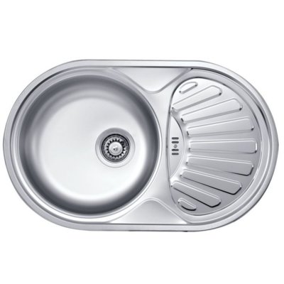 Zlewozmywak jednokomorowy z ociekaczem DEANTE Twist ZEU 311B 48x77