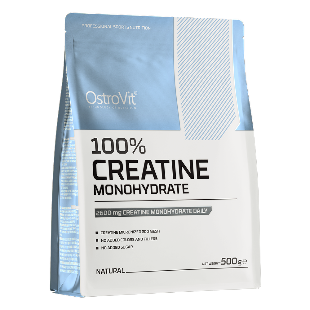 OstroVit Monohydrat Kreatyny suplement diety o smaku naturalnym, 500 g