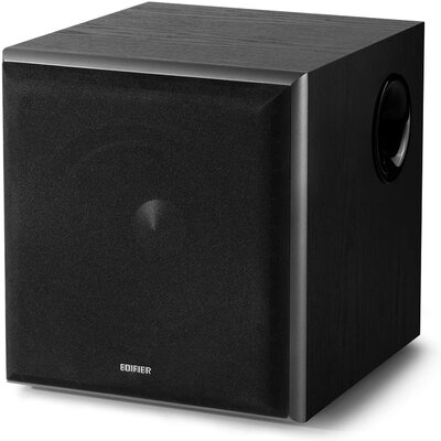 Subwoofer EDIFIER T5 Czarny, Aktywny, 70W, Typ Bass Reflex, 8" Przetwornik na froncie, Obudowa z MDF, Funkcja "Stand By", DSP