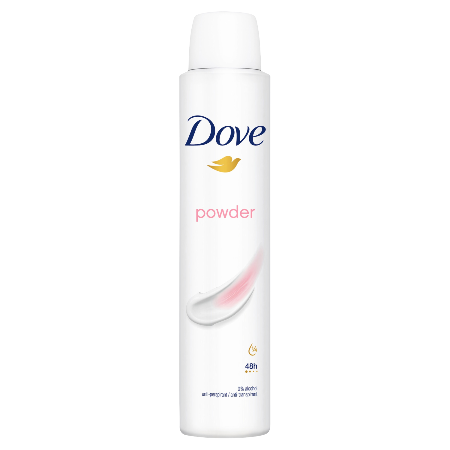 Dove Powder antyperspirant w sprayu damski, 200 ml