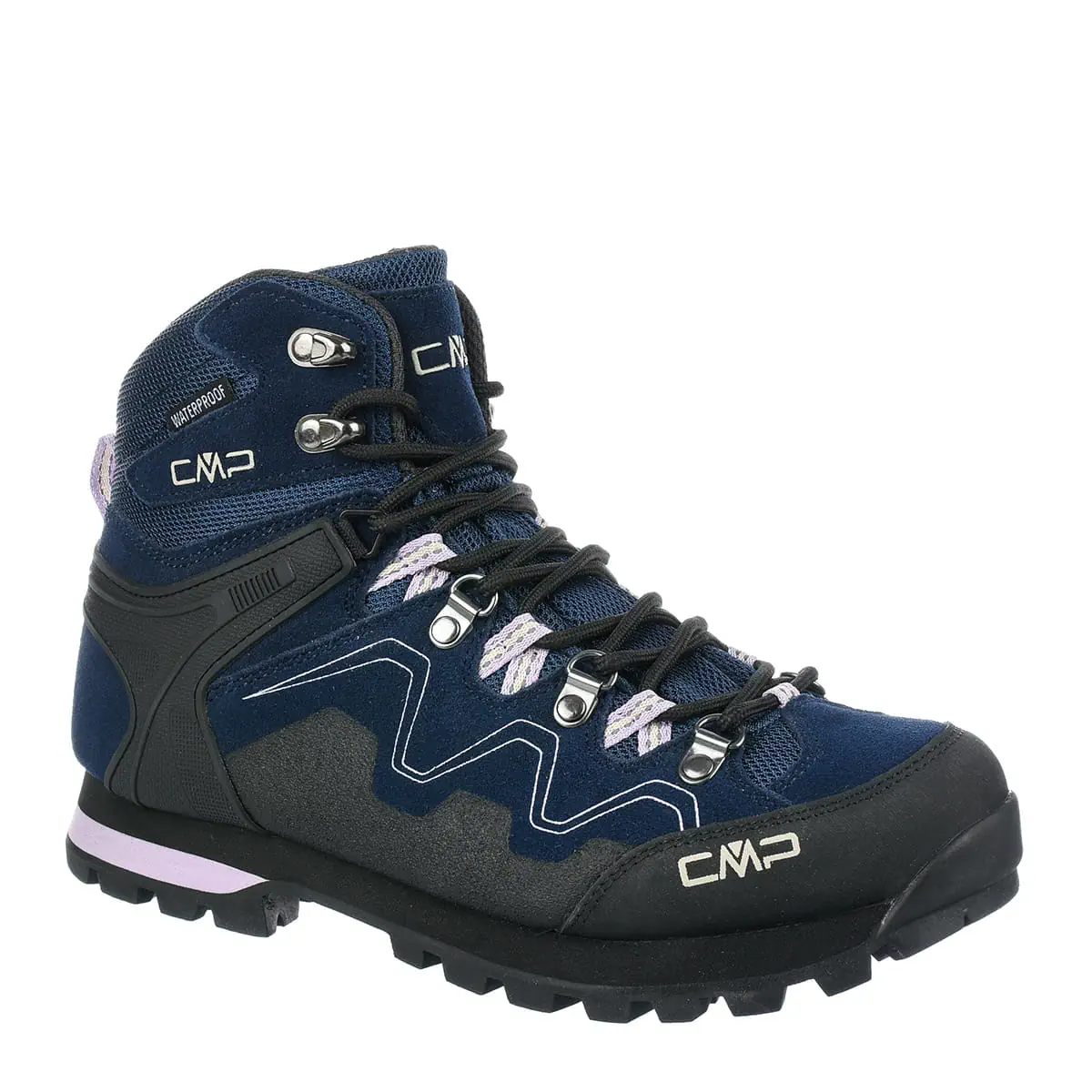 Buty trekkingowe damskie CMP Athunis Mid  Wmn WP - blue ink / lilac