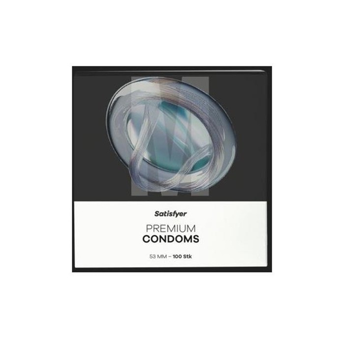 Satisfyer Premium Condoms prezerwatywy 53mm, 100 szt./1 opak.