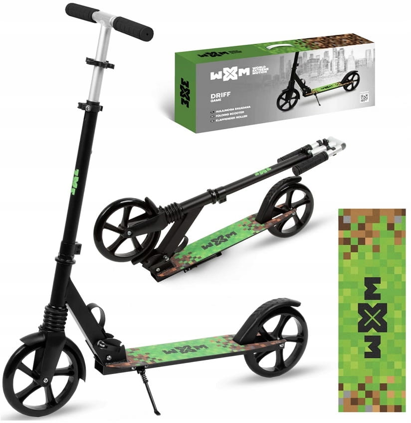 Kidwell WXM DRIFF hulajnoga składana duża amortyzator koła 200 mm
