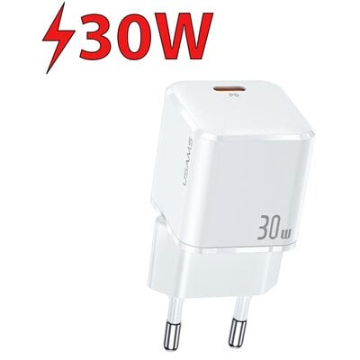 Ładowarka sieciowa USAMS T45 CC148TC02 30W Biały