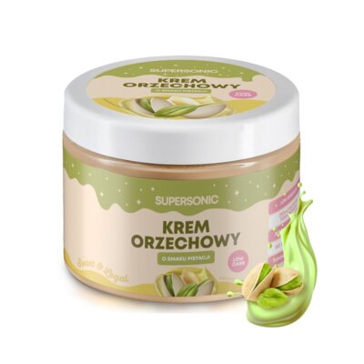 Krem orzechowy SUPERSONIC Pistacjowy (250 g)