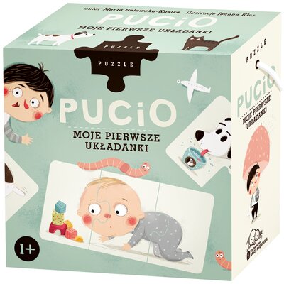Puzzle NASZA KSIĘGARNIA Pucio Moje pierwsze układanki GXP-824877 (21 elementów)