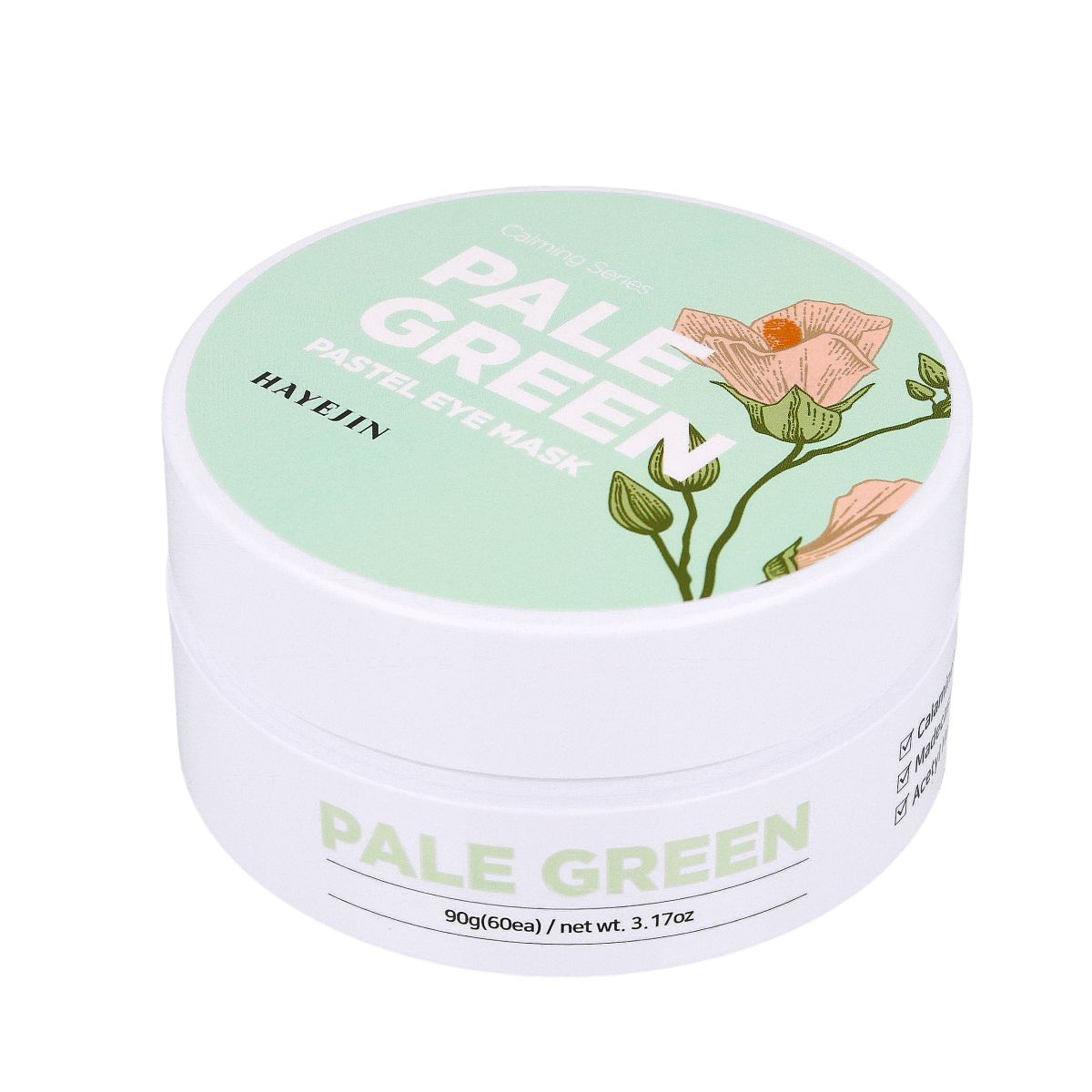 Hayejin płatki pod oczy o działaniu kojącym i nawilżającym, 60 szt./1 opak.