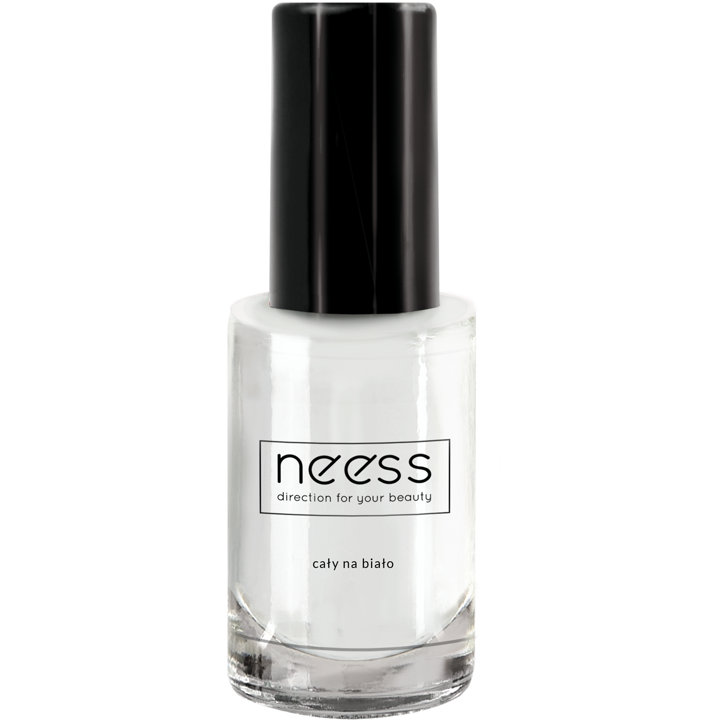 Neess lakier do paznokci cały na biało, 5 ml