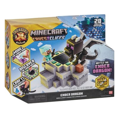 Zestaw figurek COBI Treasure X Minecraft Caves & Cliffs Ender Dragon MO-41677