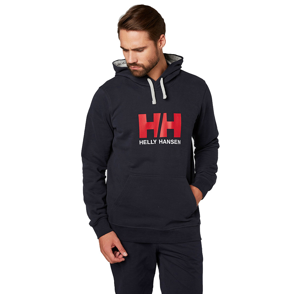 Męska bluza Helly Hansen LOGO HOODIE navy - S