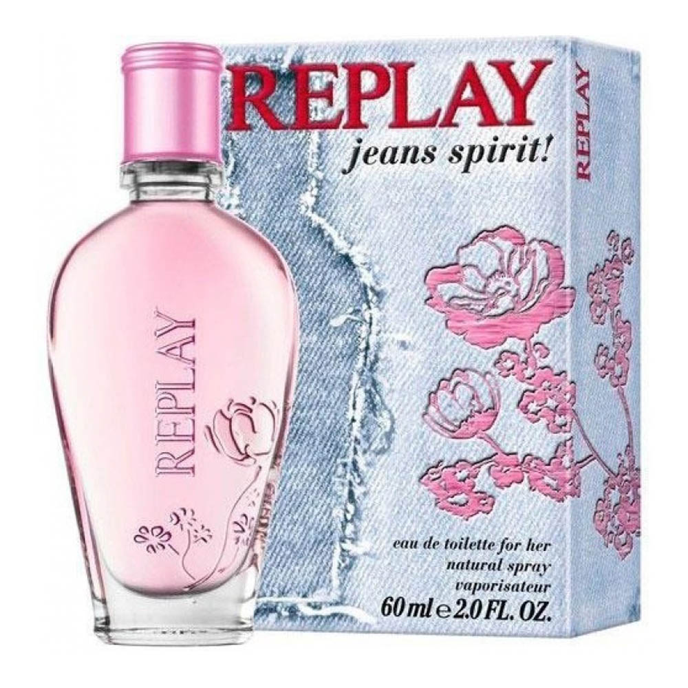 Replay Jeans Spirit woda toaletowa damska, 60 ml