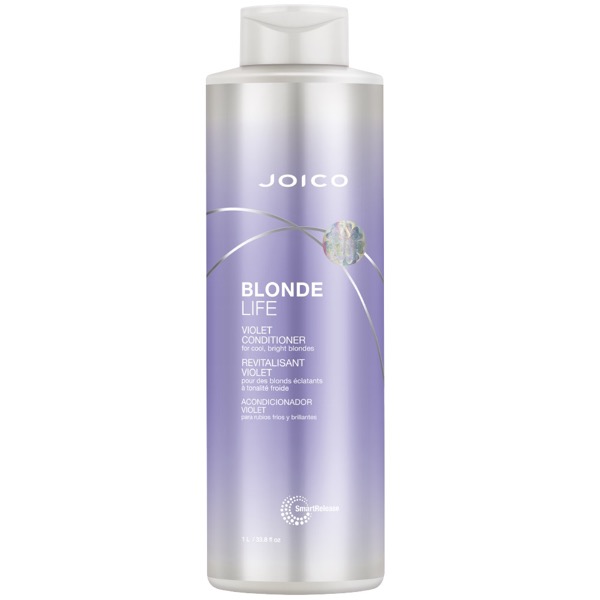 Joico Blonde Life Violet odżywka do włosów rozjaśnianych na odcienie chłodnego blondu, 1000 ml