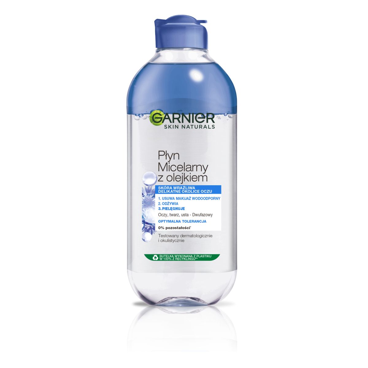 Garnier Skin Naturals płyn micelarny z olejkiem, 400 ml