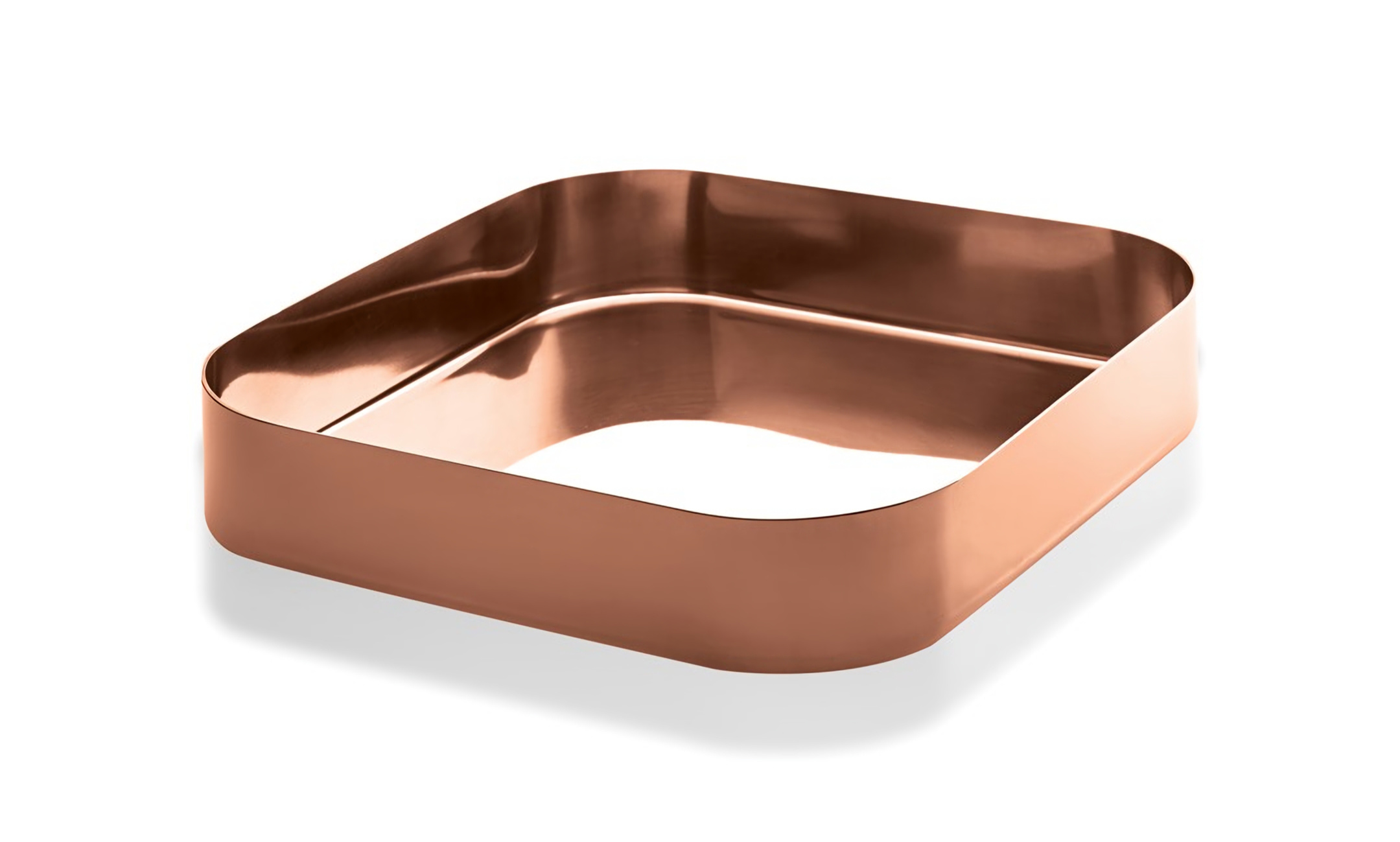 MEPRA - Podstawka kwadratowa do serwowania Stile Bronzo 22 x 22 cm