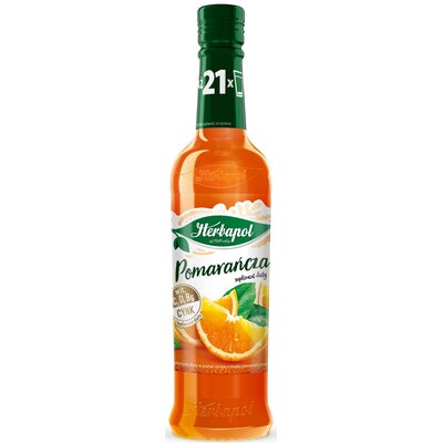 Syrop do herbaty HERBAPOL Owocowa Spiżarnia Pomarańcza 420 ml