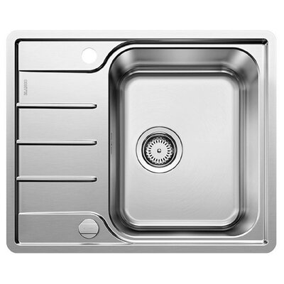 Zlewozmywak BLANCO Lemis 45 S-IF Mini 525114 Stal szczotkowana