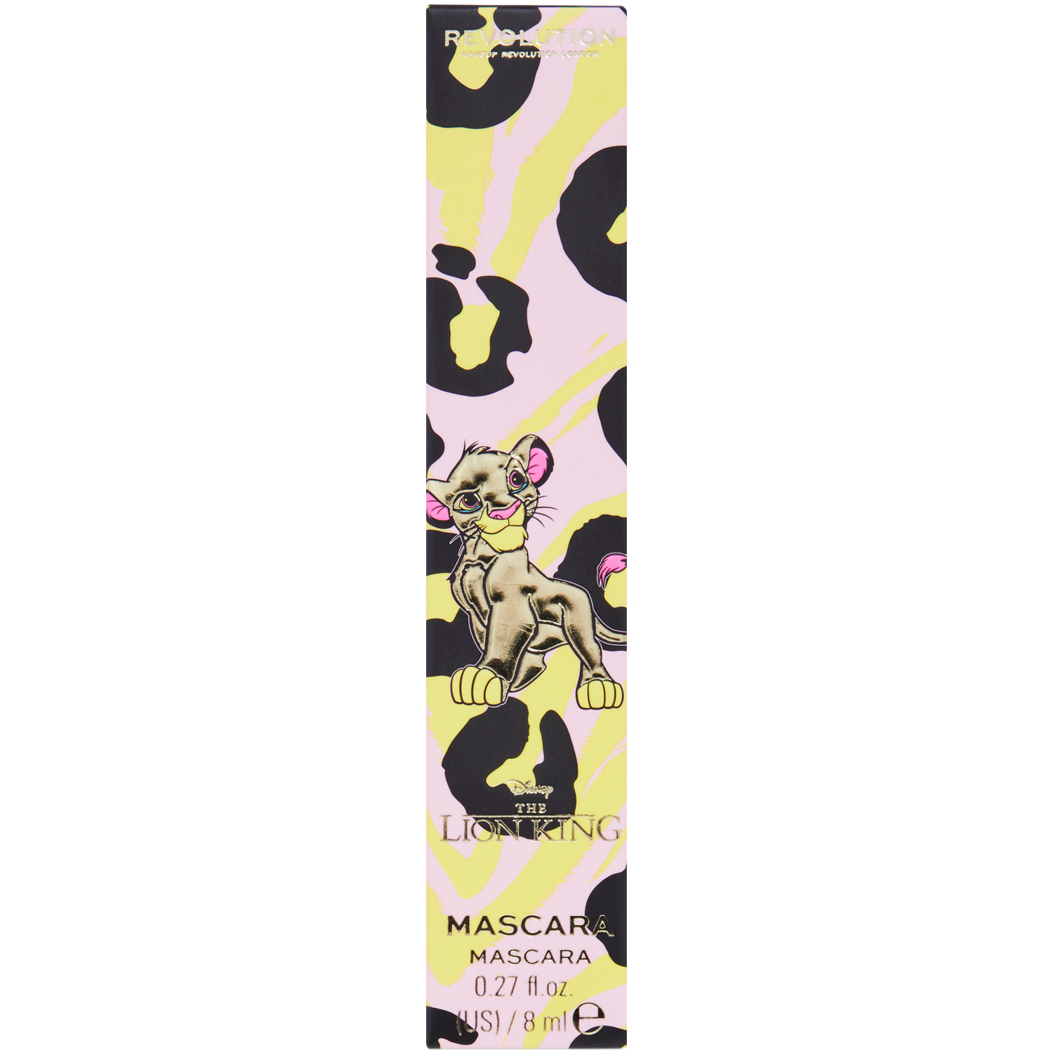 Revolution Makeup X Lion King tusz do rzęs big cat, 8 ml