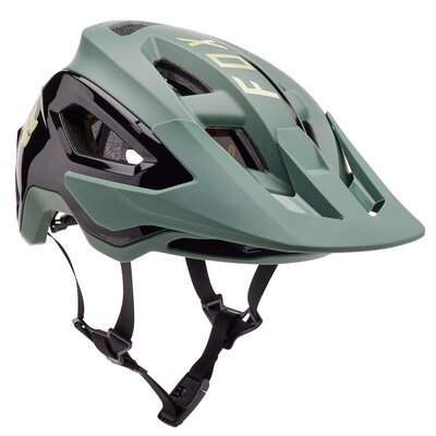 Kask rowerowy FOX Speedframe Pro Blocked Zielony MTB (rozmiar S) MIPS