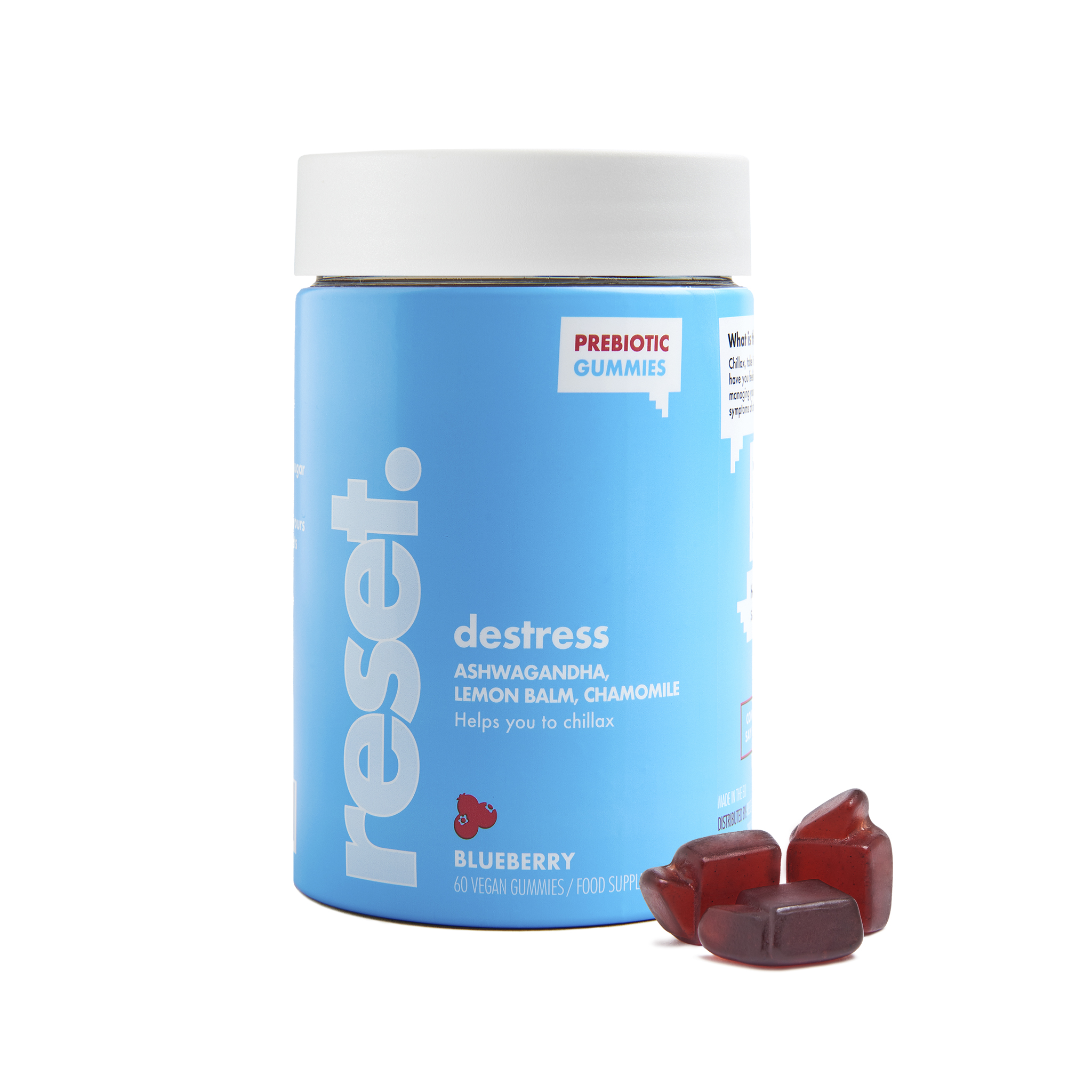 Reset. Destress suplement diety na stres, 60 szt./1 opak.