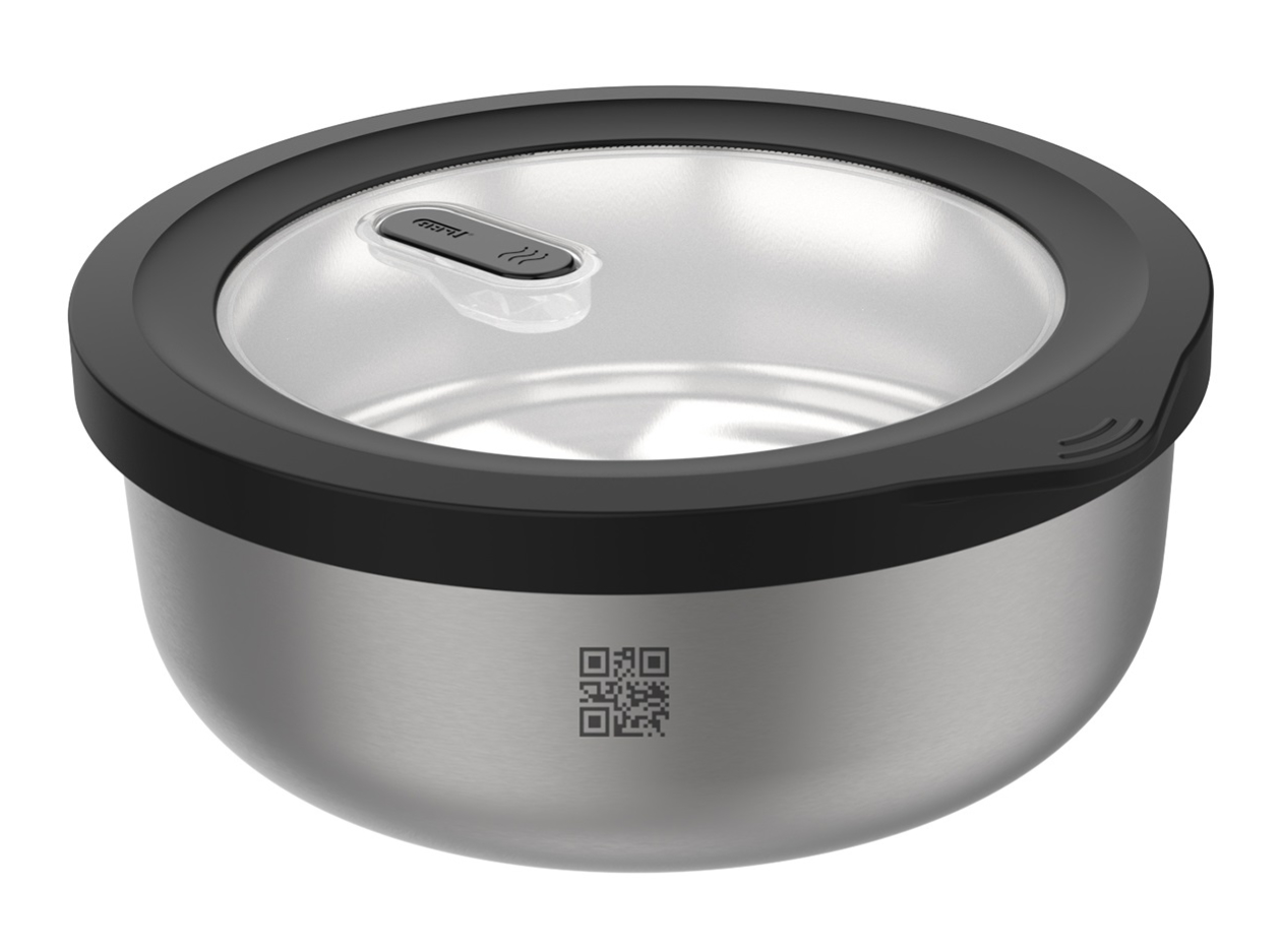 GEFU - Pojemnik stalowy okrągły PROVIDO 2 L