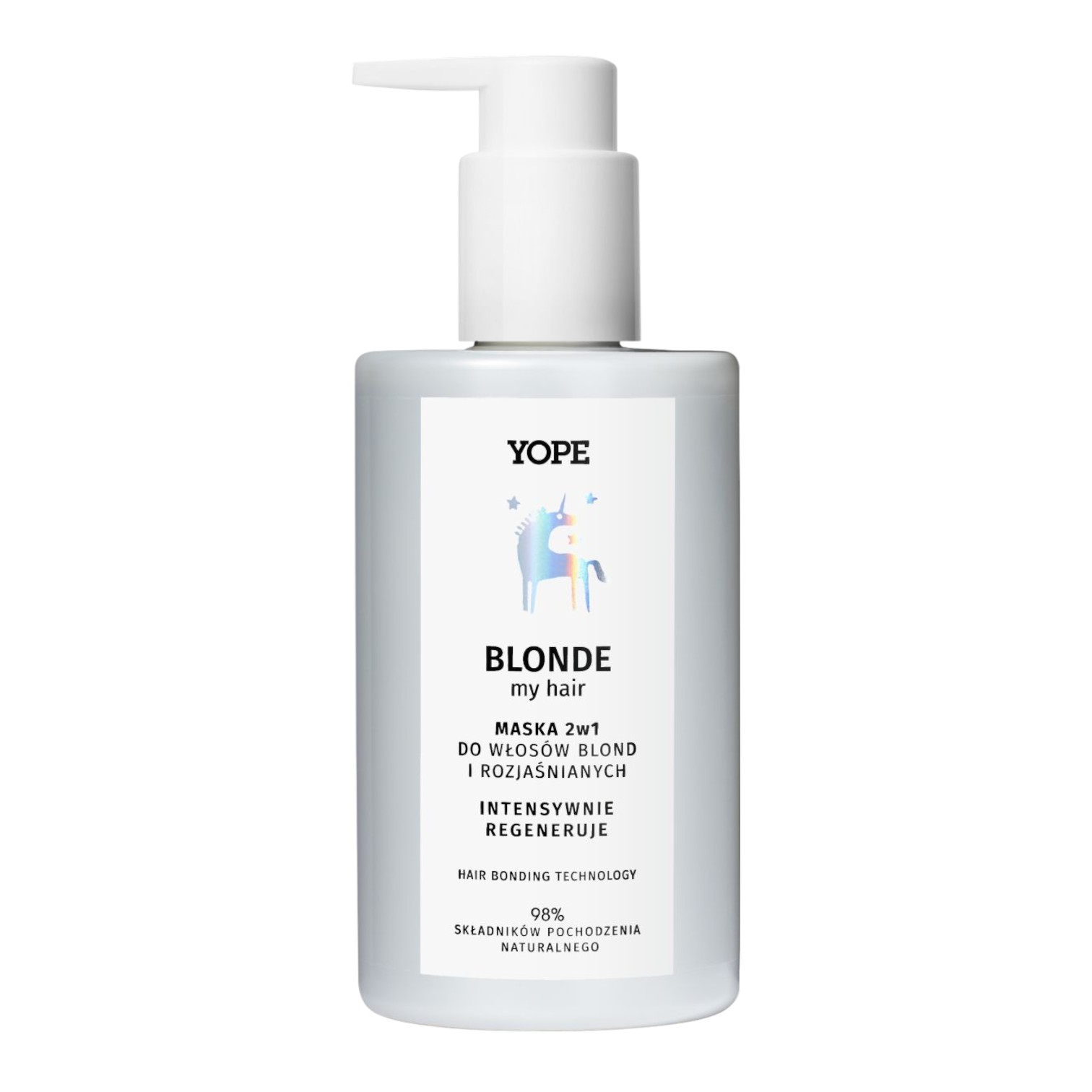 Yope Blonde regenerująca maska do włosów blond, 300 ml