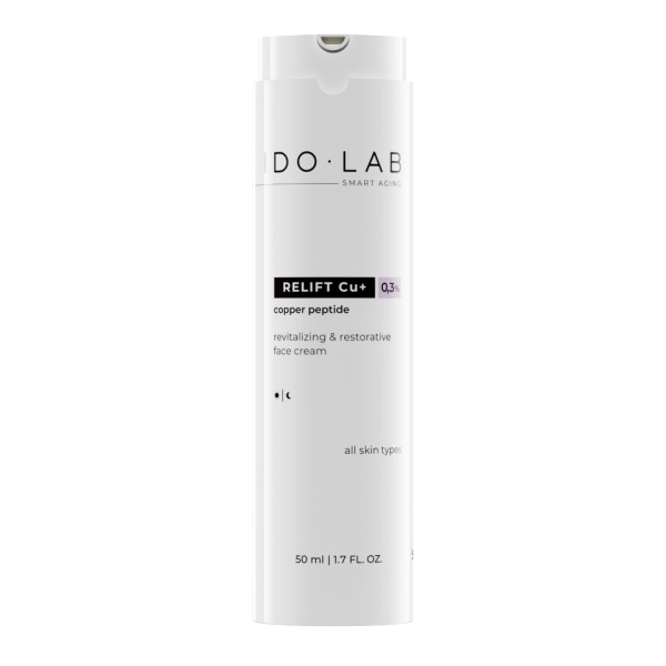 Ido Lab RELIFT Cu+ rewitalizująco-regenerujący krem z peptydem miedziowym 0,3%, 50ml