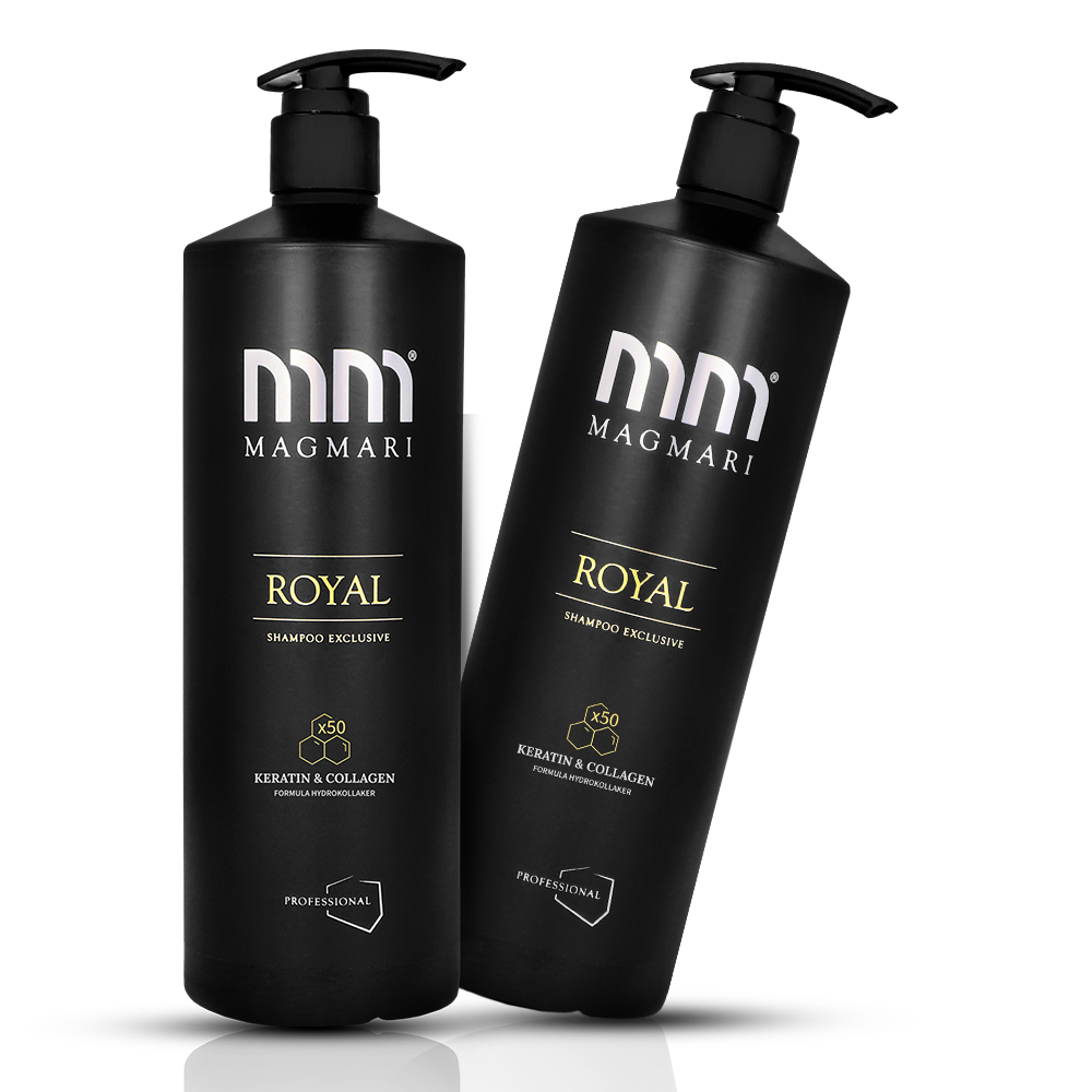 Magmari zestaw: szampon do włosów Royal, 2x1000 ml