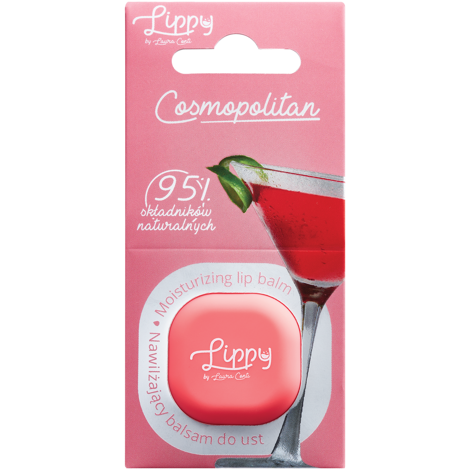 Laura Conti Cosmopolitan balsam do ust, 1 szt.