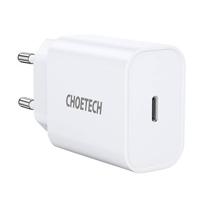 Ładowarka sieciowa CHOETECH Q5004 EU 20W Biały