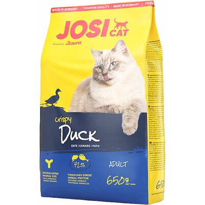 Karma dla kota JOSICAT Crispy Duck Kaczka 650 g