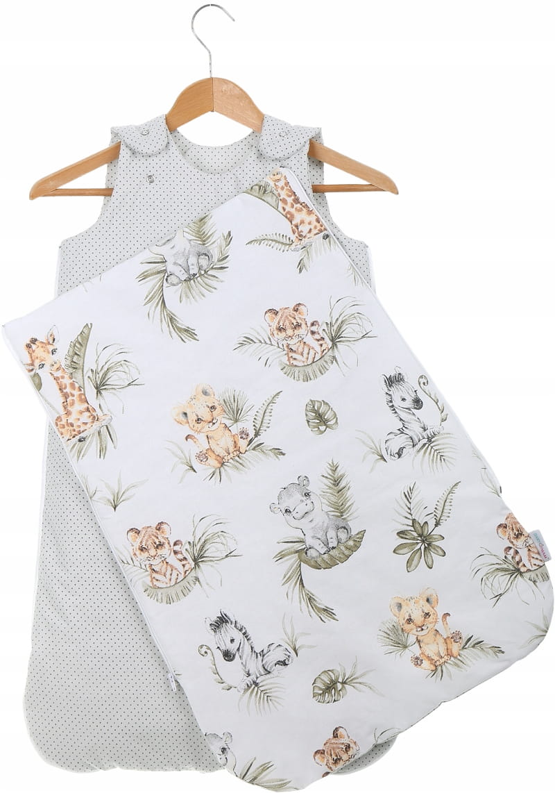 Babymam śpiworek niemowlęcy całoroczny z kołderką