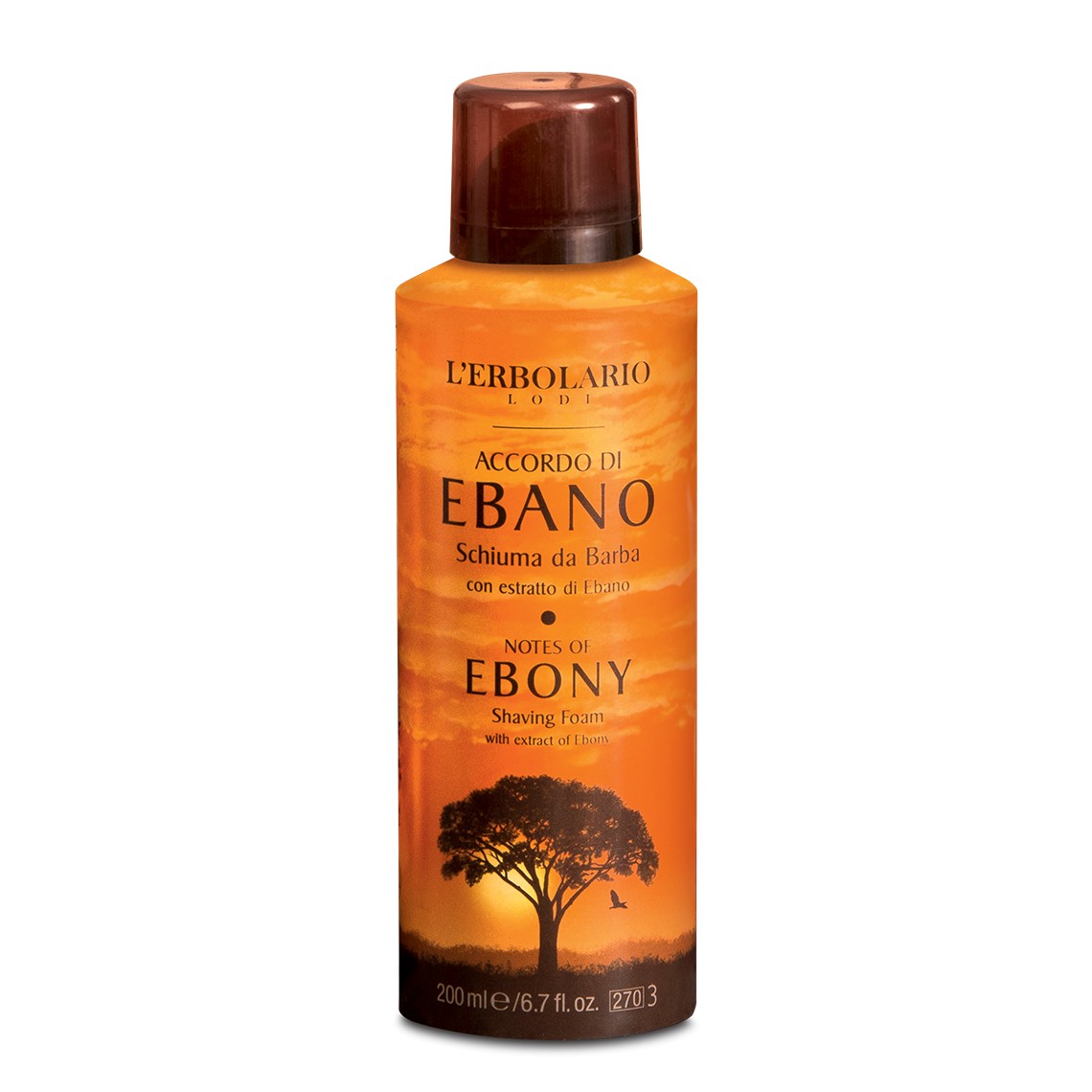 L'Erbolario Accordo di Ebano pianka do golenia, 200 ml
