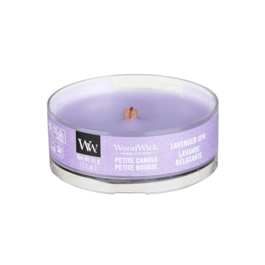 WoodWick - Świeca Petite Lavender Spa 15h