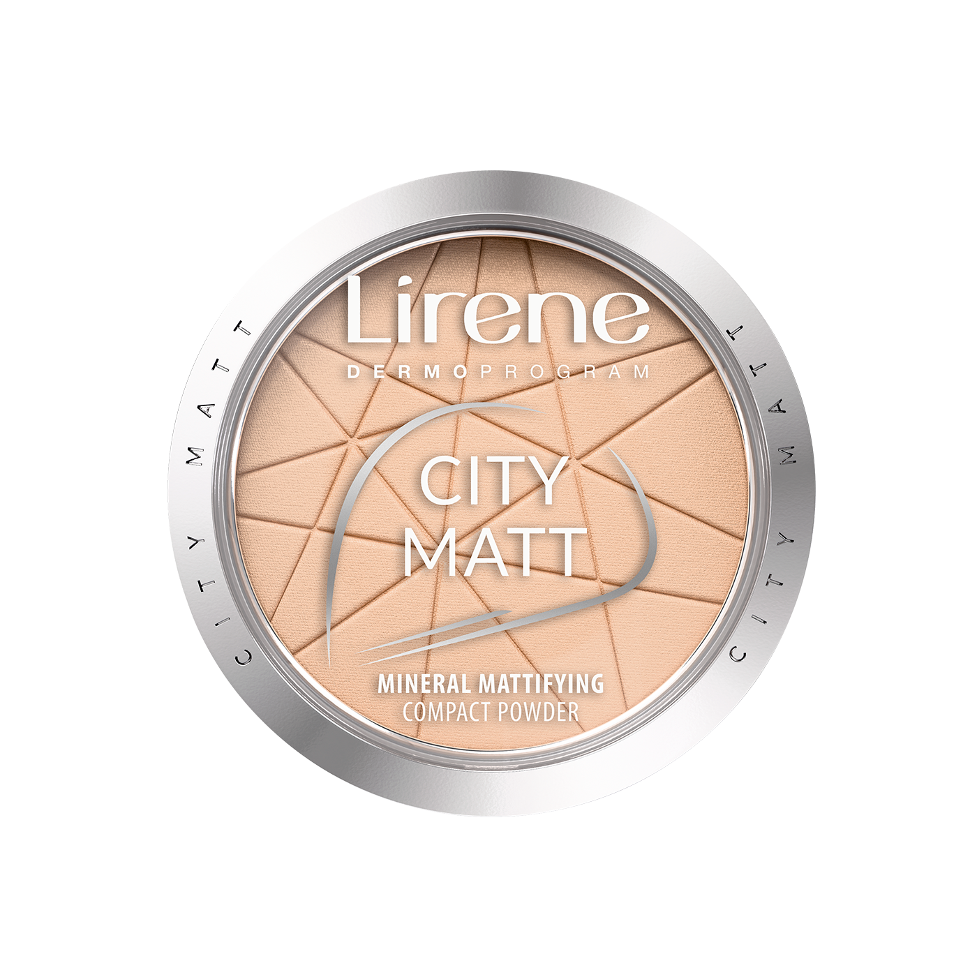 Lirene City Matt mineralny puder w kamieniu do twarzy natural 02, 9 g