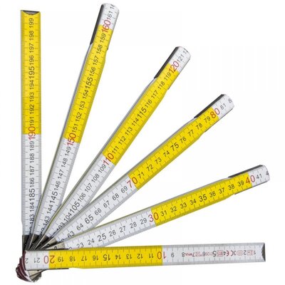 Miara drewniana DEDRA M6004 (2 m)