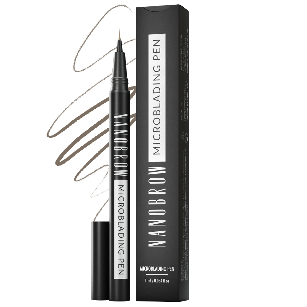 Nanobrow Microblading Pen precyzyjny pisak do brwi Warm Blonde, 1 ml