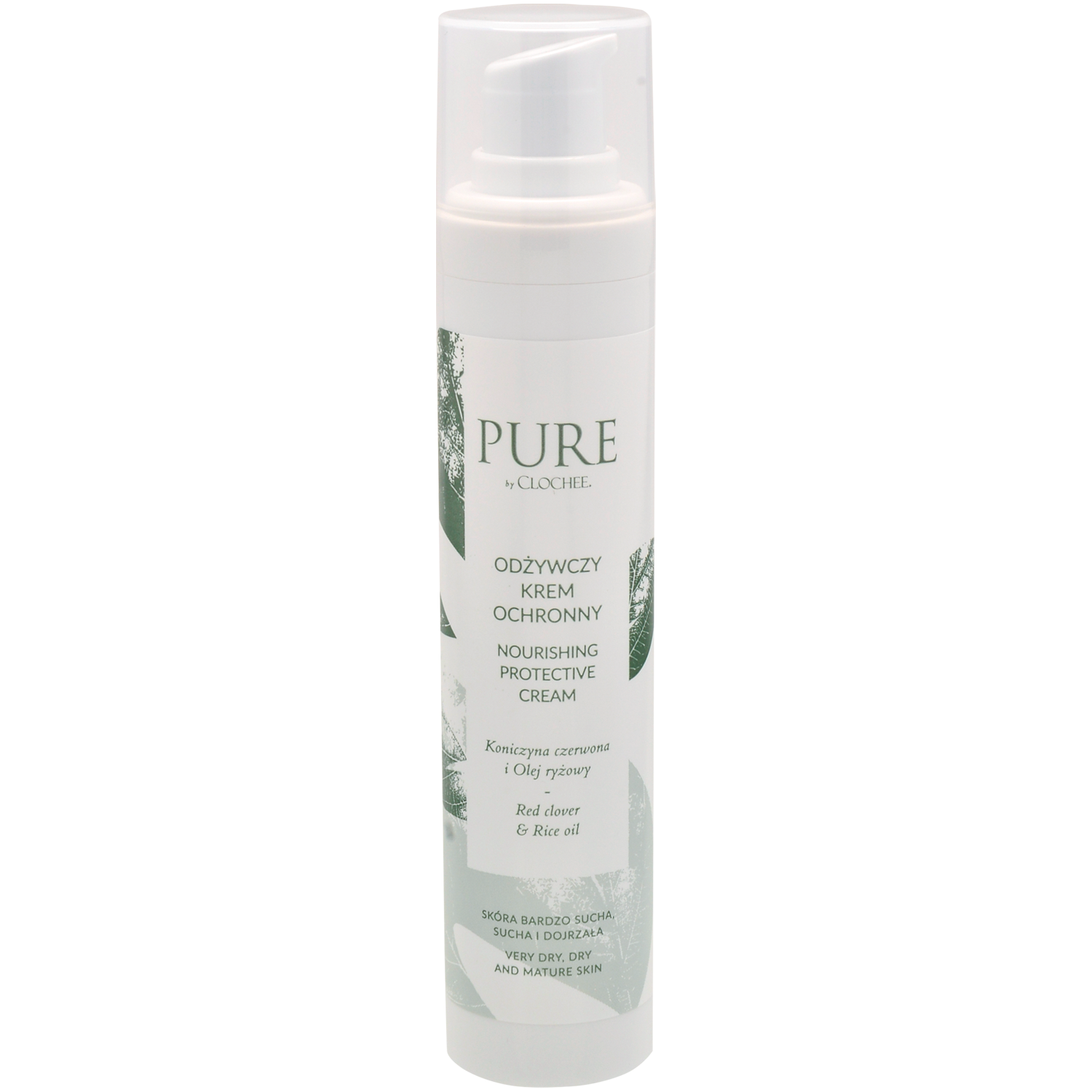 Pure By Clochee odżywczy krem ochronny do twarzy, 50 ml