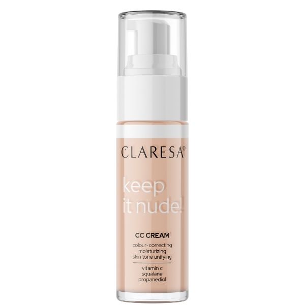 Claresa KEEP IT NUDE! CC CREAM krem CC do twarzy 104 Nude, 30 ml