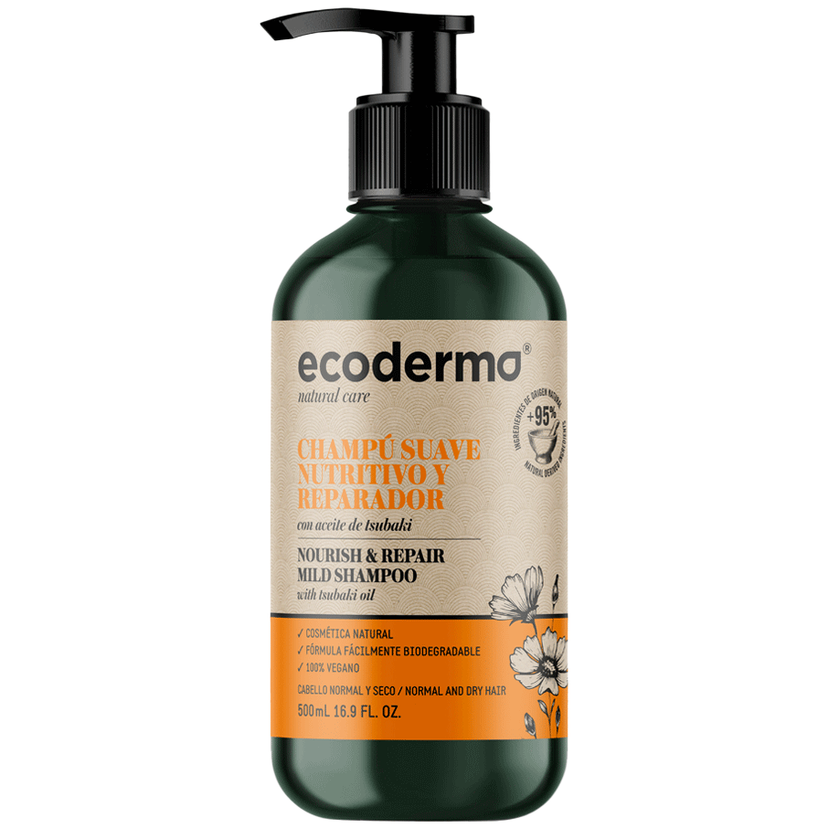 Ecoderma naprawczo-odżywczy szampon do włosów, 500 ml