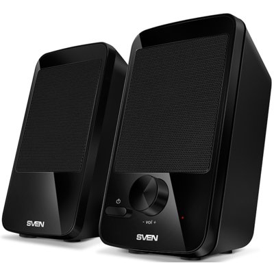 Głośniki SVEN 312 2.0 Czarny