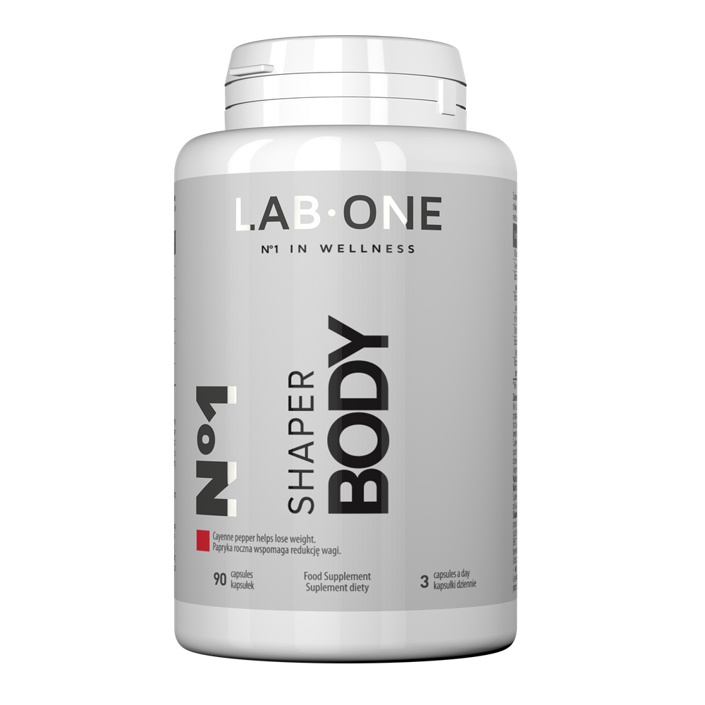 Lab One N°1 Shaper Body spalacz tłuszczu suplement diety, 90 kaps./1 opak.