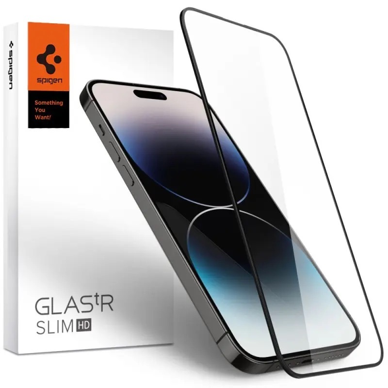 Spigen Glass FC - szkło ochronne iPhone 14 Pro Max