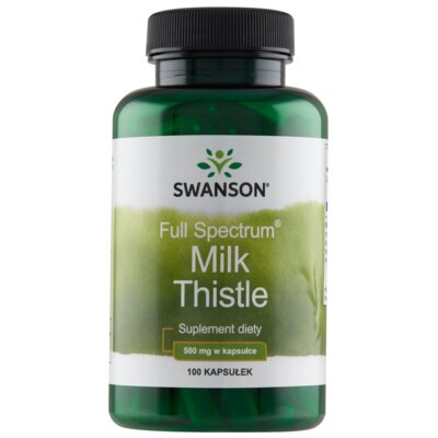 Suplement diety SWANSON Full Spectrum Milk Thistle (100 kapsułek)