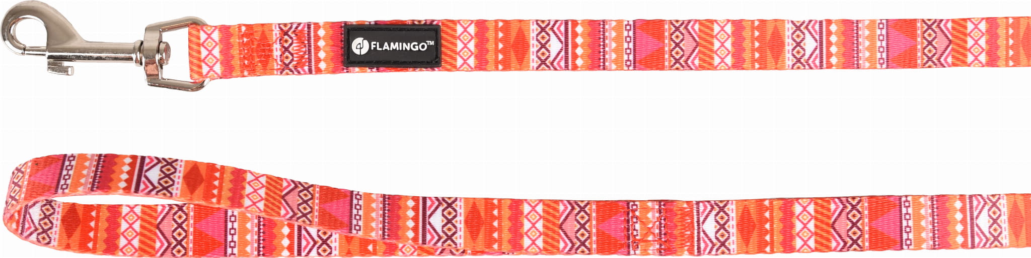 Flamingo Smycz dla psa Syb pomarańczowa
