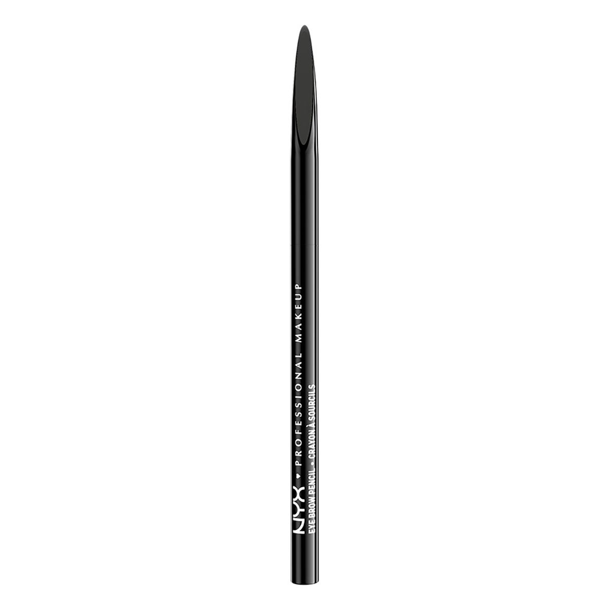 NYX Professional Makeup Precision dwustronna kredka do brwi black 06, 0,13 g