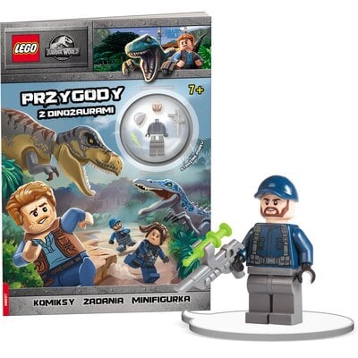Książka LEGO Jurassic World Przygody z dinozaurami LNC-6202
