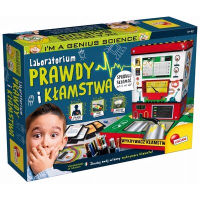 Zestaw kreatywny LISCIANI I'm a Genius Laboratorium prawdy i kłamstwa 304-PL83886