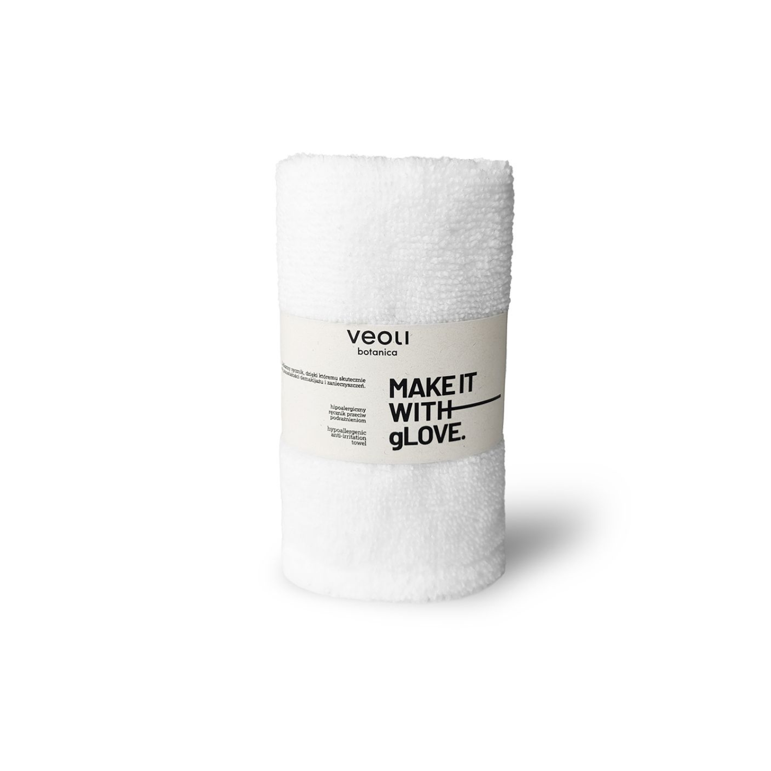 Veoli Botanica MAKE IT WITH gLOVE hipoalergiczny ręcznik do twarzy, 1 szt.
