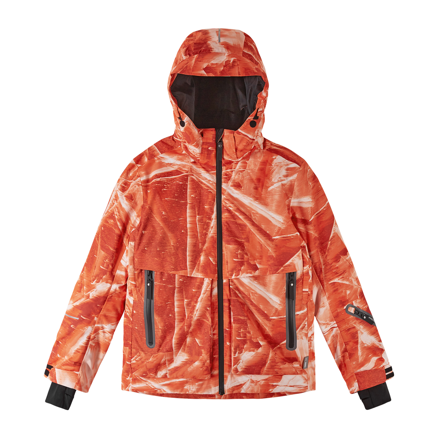 Dziecięca kurtka narciarska Reima Tirro red orange - 122